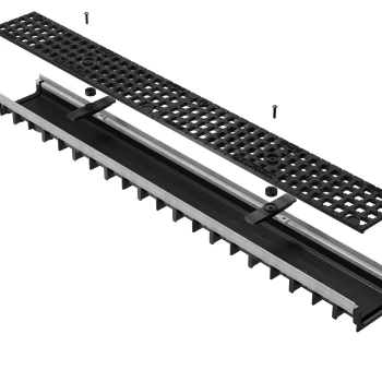 Rigola cu gratar PP 100H30 A15